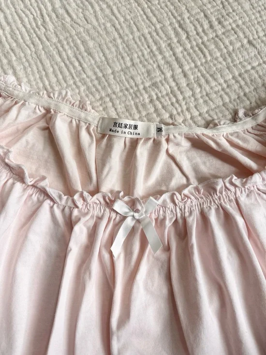 coquette boho pink midi dress ⋆.𐙚 ̊ - Picture 3 of 4